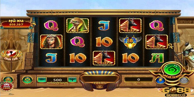 Slot nữ hoàng Ai Cập hấp dẫn